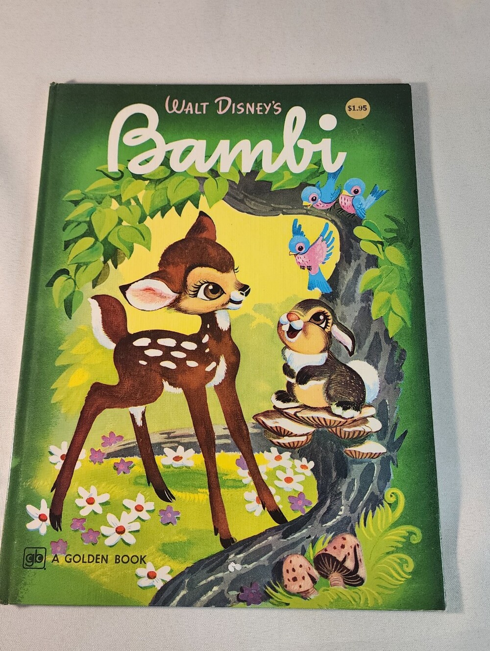 Walt Disney's Bambi, Golden Press, Hardcover Children's Book